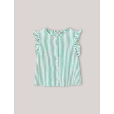 Chemise seersucker rayé CYRILLUS