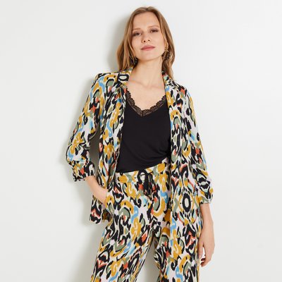 Veste fluide imprimée GRAIN DE MALICE