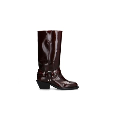 Bottines motardes en cuir SACHA