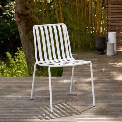 Chaise de jardin en métal orange GABY TIKAMOON