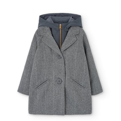 Manteau avec capuche et fermeture éclair BOBOLI