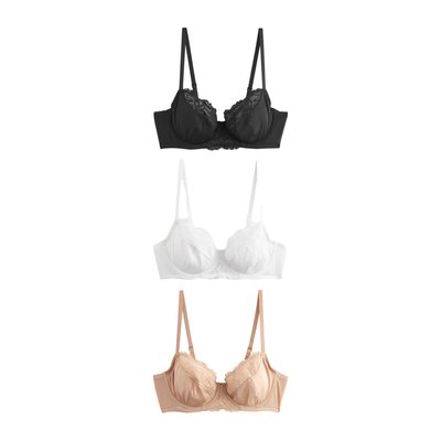 Soutien-gorge non rembourré, lot de 3 NEXT