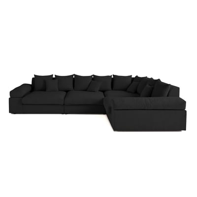 Canapé d'Angle réversible 5 places - ASPEN BEST MOBILIER