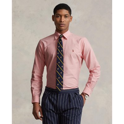 Chemise Oxford ajustée, logo brodé POLO RALPH LAUREN