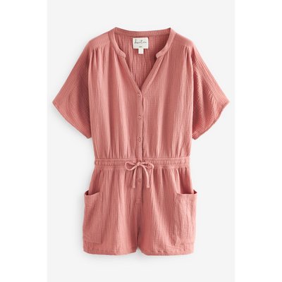 Combishort effet froissé coupe classique NEXT