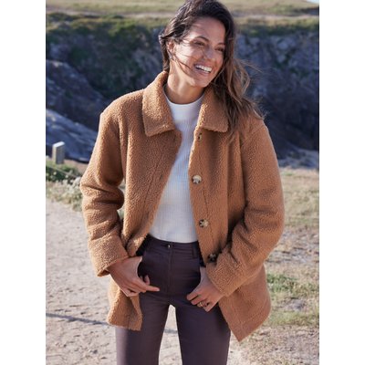Veste en maille moutonnée DAXON