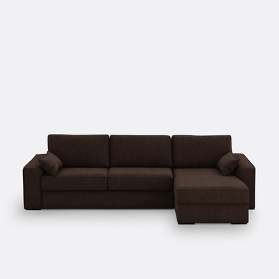 Divano letto angolare, cotone/lino, Bultex, Cécilia LA REDOUTE INTERIEURS