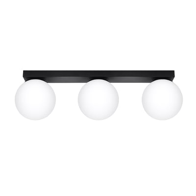 Plafonnier Acier Noir G9 3 Yoli EDEN