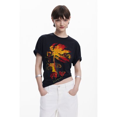 T-shirt palmier DESIGUAL