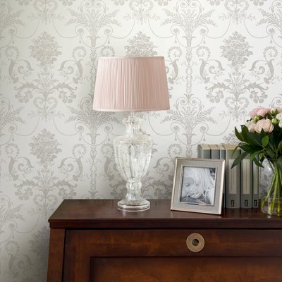 Papier peint Damassé Josette LAURA ASHLEY
