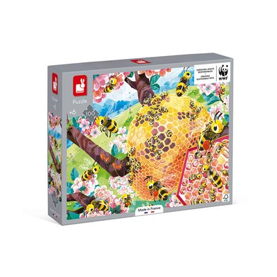 Puzzle La Vie Des Abeilles 100 Pièces JANOD