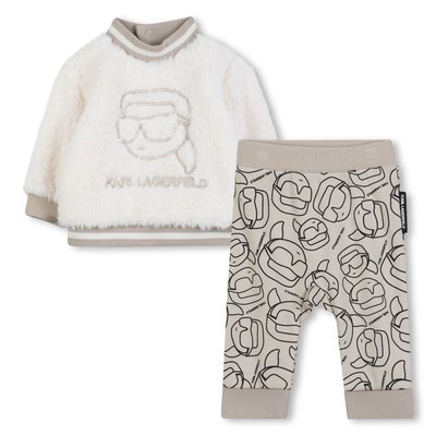 Ensemble sweatshirt et bas de jogging KARL LAGERFELD KIDS