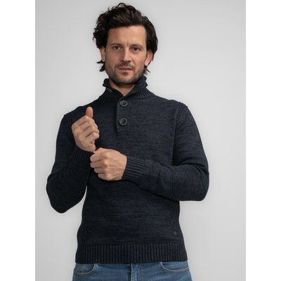 Pull bleu pétrole cheap