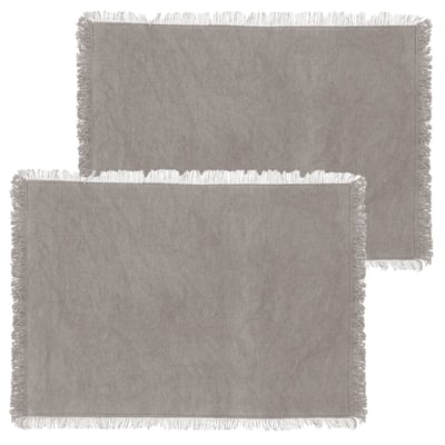 Lot de 2 sets de table en coton MAHA TOILINUX