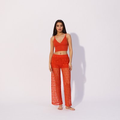 Pantalon transparent en crochet ALMALIZ UNDIZ