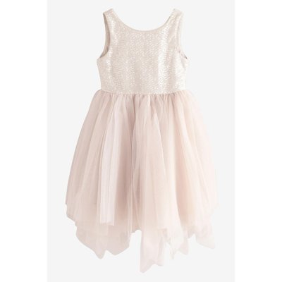 Robe habillée en tulle à sequins NEXT