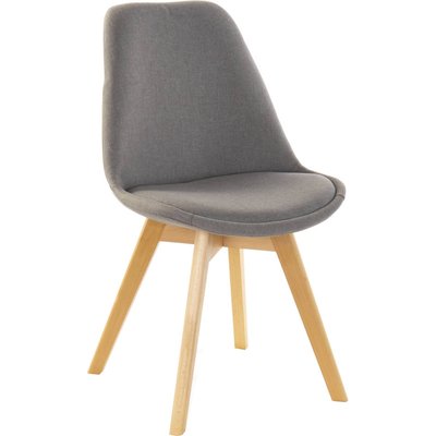 Chaise de cuisine en polyester et hêtre RECOLLECTION