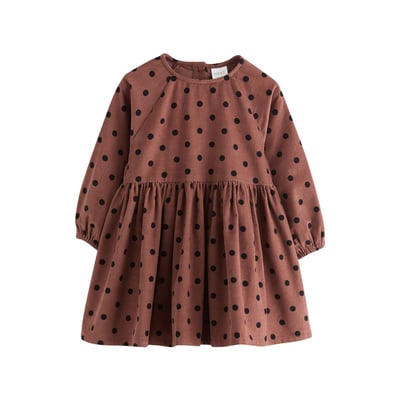Robe en velours côtelé à manches longues NEXT