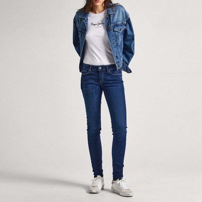 Jean Coupe Skinny, Taille Moyenne - Soho PEPE JEANS