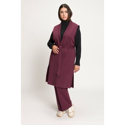 Gilet en sweat, oversized, col châle ULLA POPKEN