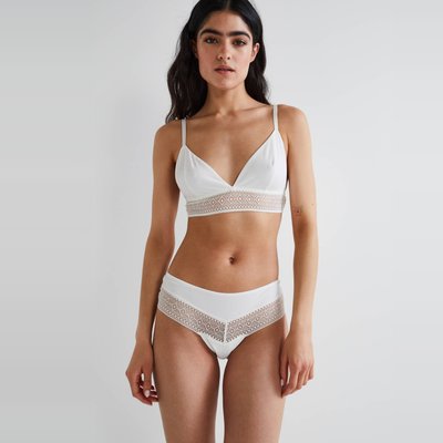 Shorty AMAR avec dentelle, certifié OEKO-TEX MONOPRIX