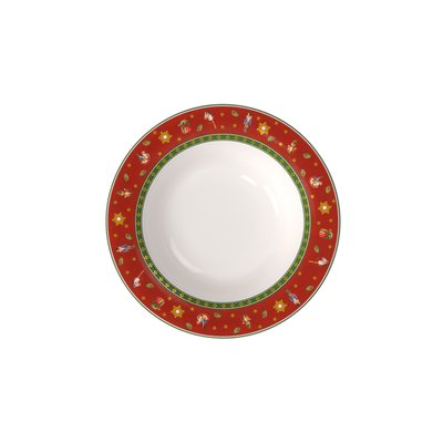 Assiette Creuse Rouge TOY'S DELIGHT VILLEROY & BOCH