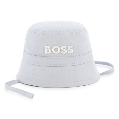 Bob en coton avec cordons BOSS KIDSWEAR