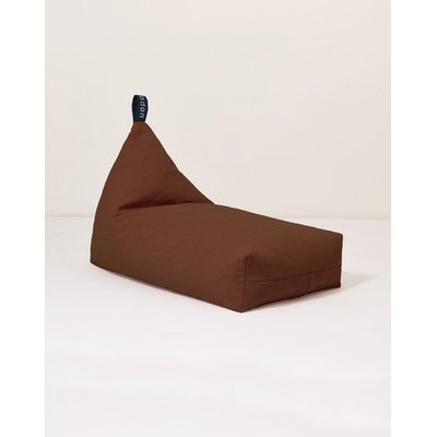 Pouf matelassé en coton bio lavé L1N0 NOBODINOZ