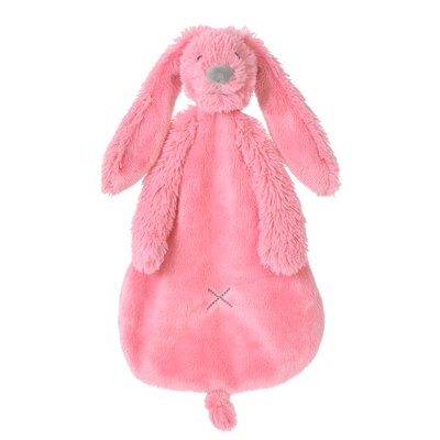 Doudou Lapin Richie rose 25 cm HAPPY HORSE