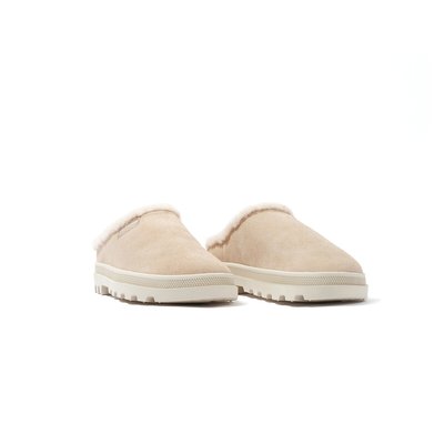 Sabots cuir fourrés Palladune Mule Warm PALLADIUM