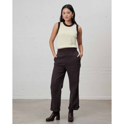 Pantalon droit taille moyenne regular LABDIP