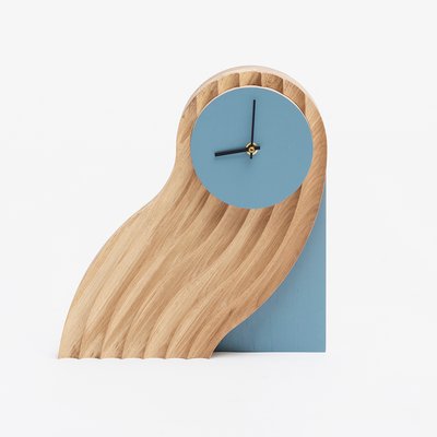 Horloge Fluss en chêne massif DRUGEOT MANUFACTURE