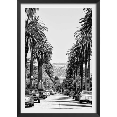 Affiche paysage Los Angeles Beachwood drive HEXOA