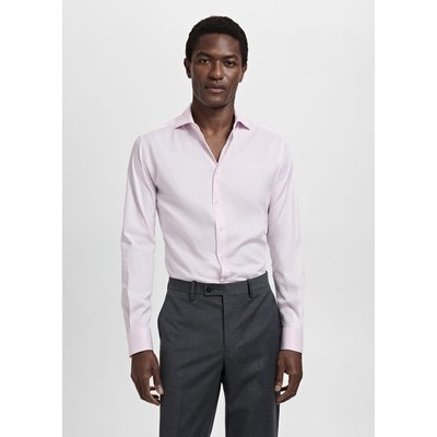 Chemise costume slim fit 100 % coton MANGO MAN