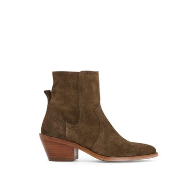 Boots À Talon en cuir DALLAS MELLOW YELLOW