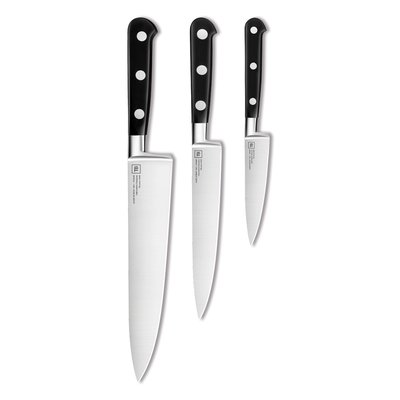 Coffret de 3 couteaux   office tranche lard cuisine-MAESTRO TARRERIAS BONJEAN