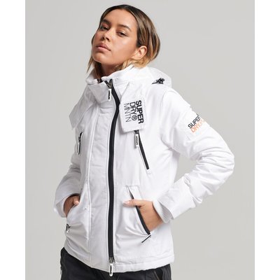 Veste superdry blanche outlet