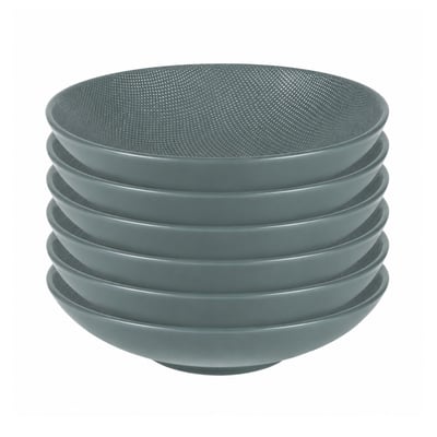 Assiette Creuse Vésuvio   19 Cm (lot De 6) TABLE PASSION