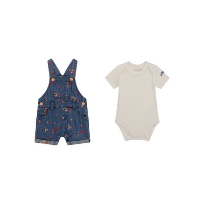 Ensemble Body Et Salopette En Jean GUESS KIDS