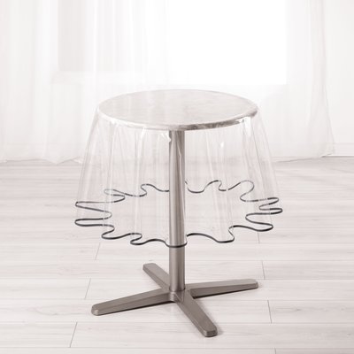Nappe Cristal ronde transparente PVC Collection Garden DOUCEUR D'INTÉRIEUR