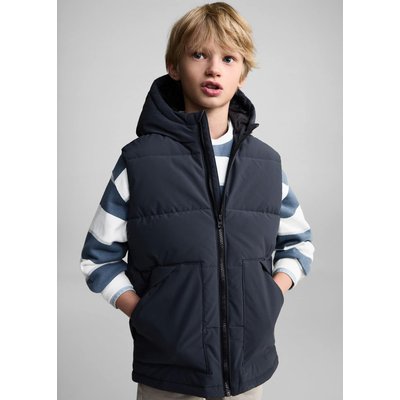 Gilet matelassé à capuche MANGO KIDS