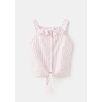 Top Marine Volanté MANGO Taille XL - Occasion Très Bon état, Style Marin Féminin
