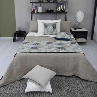 Dessus De Lit en Lin  LINO 330 SUD ETOFFE
