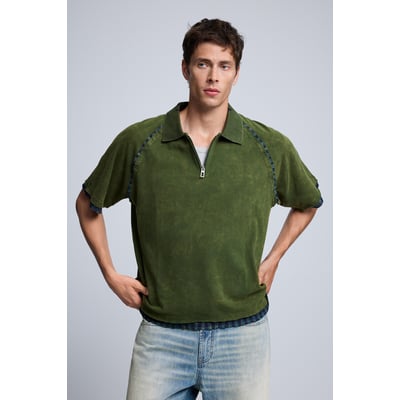 T-shirt à carreaux DESIGUAL