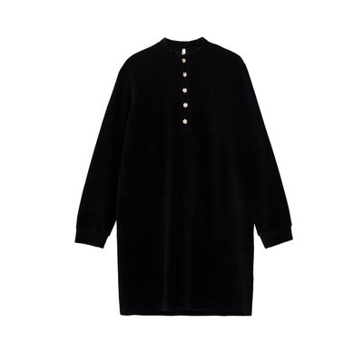 Robe maille velours côtelée ICODE
