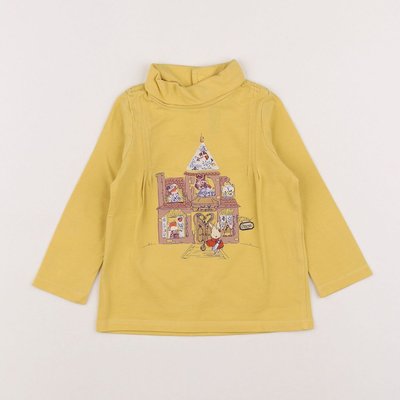 Sous pull jaune La Redoute