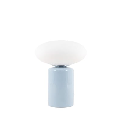 Lampe à poser design en céramique et verre 31cm ORNAMI
