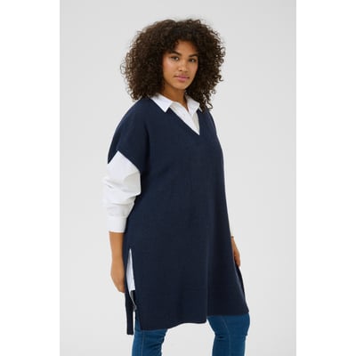 Poncho KAFFE CURVE