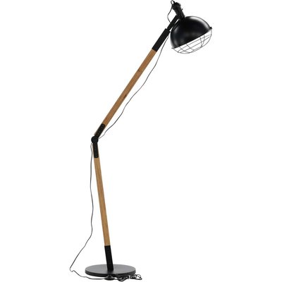 Lampadaire en bois et acier Kick VENTURE HOME