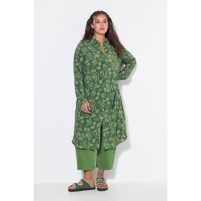 Blouse longue, coupe oversize, motif grenades STUDIO UNTOLD